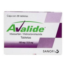 Avalide 162.5 mg comprimidos