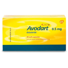 Avodart 0.5 mg comprimidos