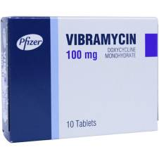 Vibramycin 100mg cápsulas