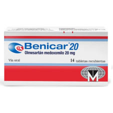Benicar 10/20/40 mg comprimidos