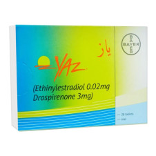 Yaz 0.02+3mg comprimidos
