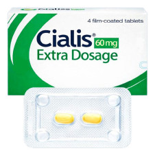 Cialis Extra Dosage 40/60 mg comprimidos