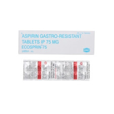 Ecosprin 75 mg comprimidos