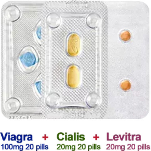 Extra ED Pack 100+20+20 mg comprimidos