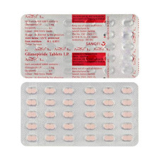 Amaryl 1/2/3/4 mg comprimidos