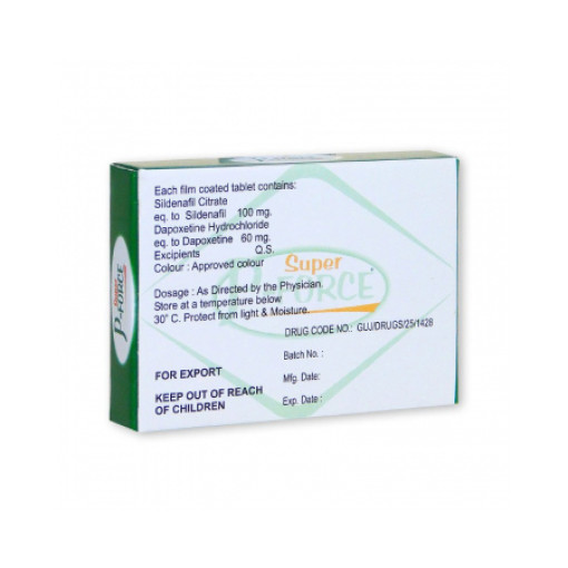 Super P Force 100+60 mg comprimidos